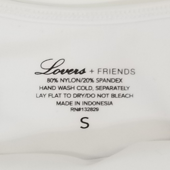 LOVERS + FRIENDS NWT American Girl One Piece Small - Picture 5 of 7